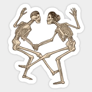 Skeleton Dance Sticker